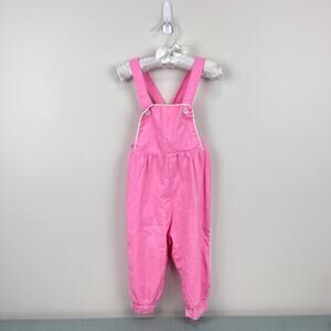Vintage Healthtex Pink Overalls 24 Months USA